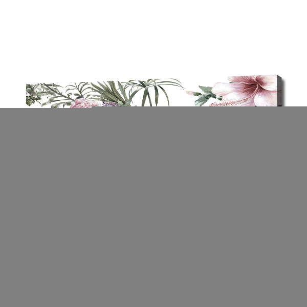 Canvas wall art Floral pattern