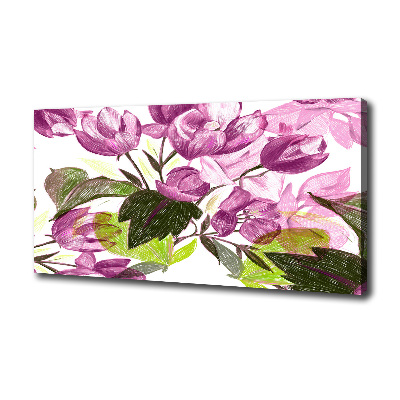 Canvas wall art Floral pattern