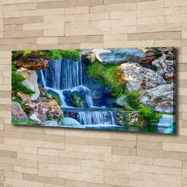 Canvas wall art Waterfall