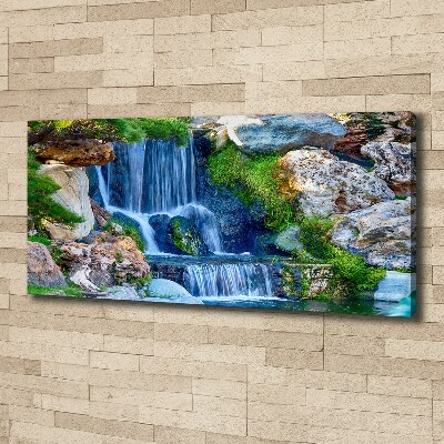 Canvas wall art Waterfall