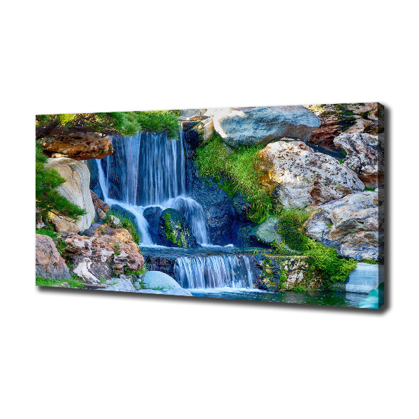 Canvas wall art Waterfall