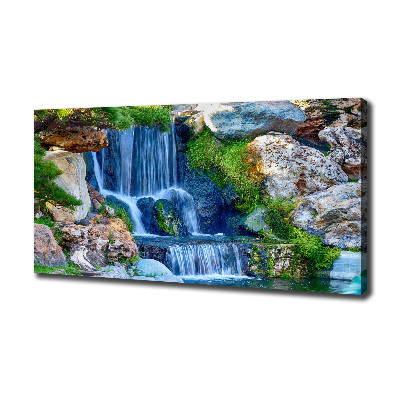 Canvas wall art Waterfall