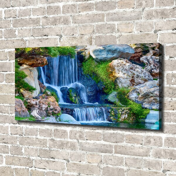 Canvas wall art Waterfall