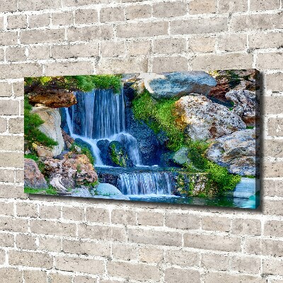 Canvas wall art Waterfall