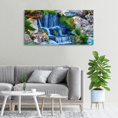 Canvas wall art Waterfall