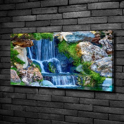 Canvas wall art Waterfall