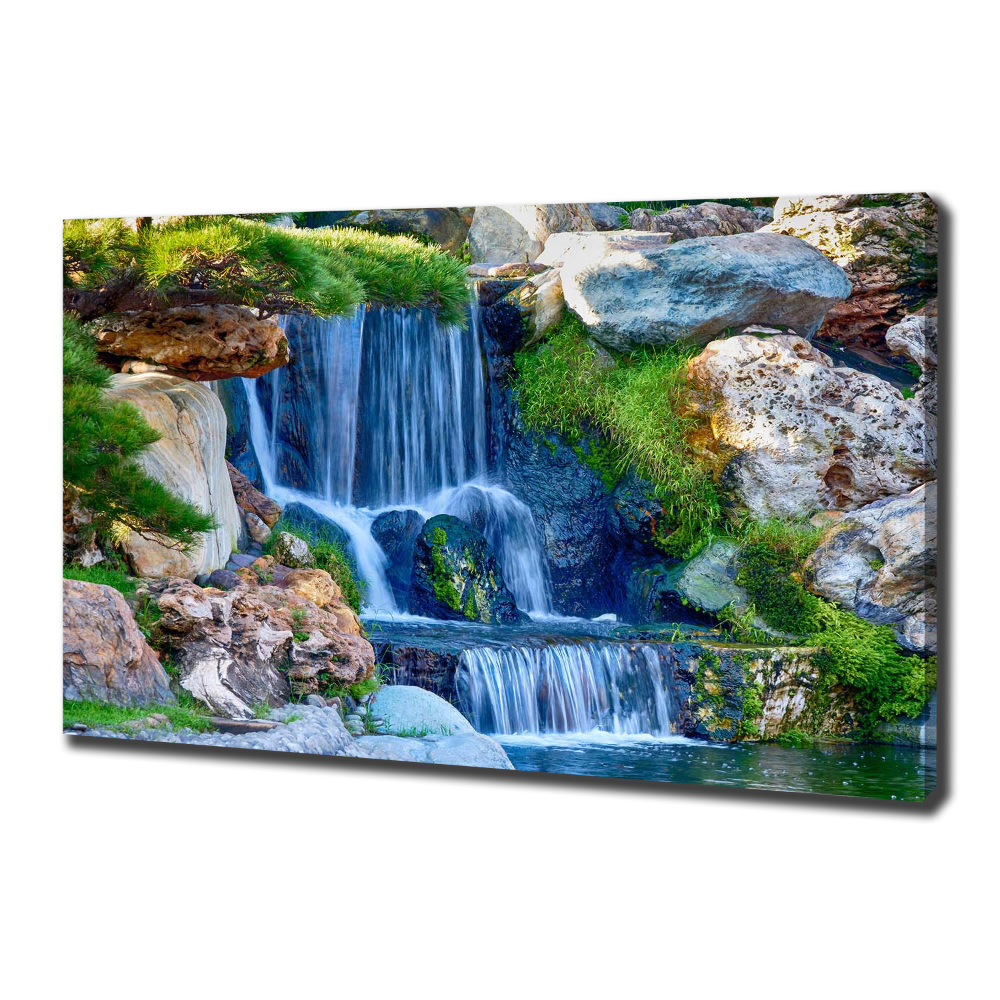 Canvas wall art Waterfall