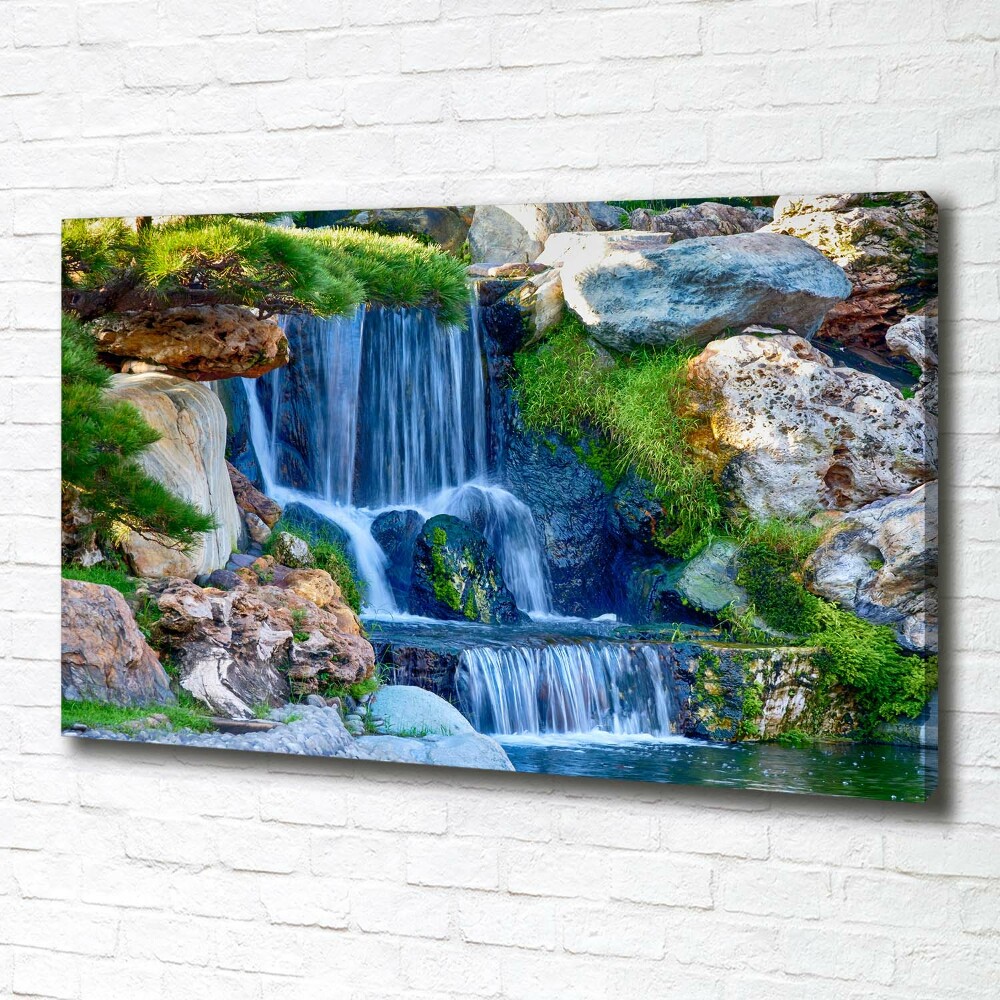 Canvas wall art Waterfall