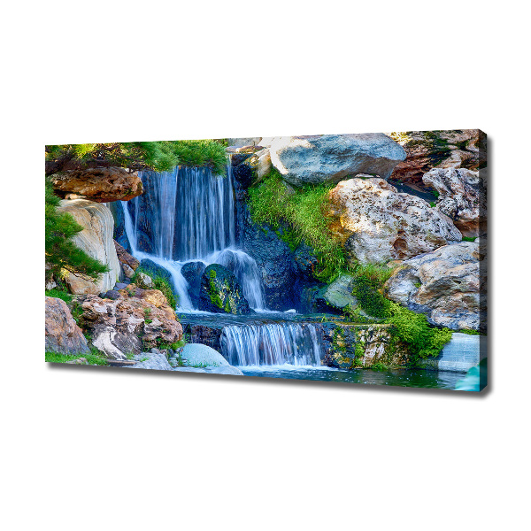 Canvas wall art Waterfall