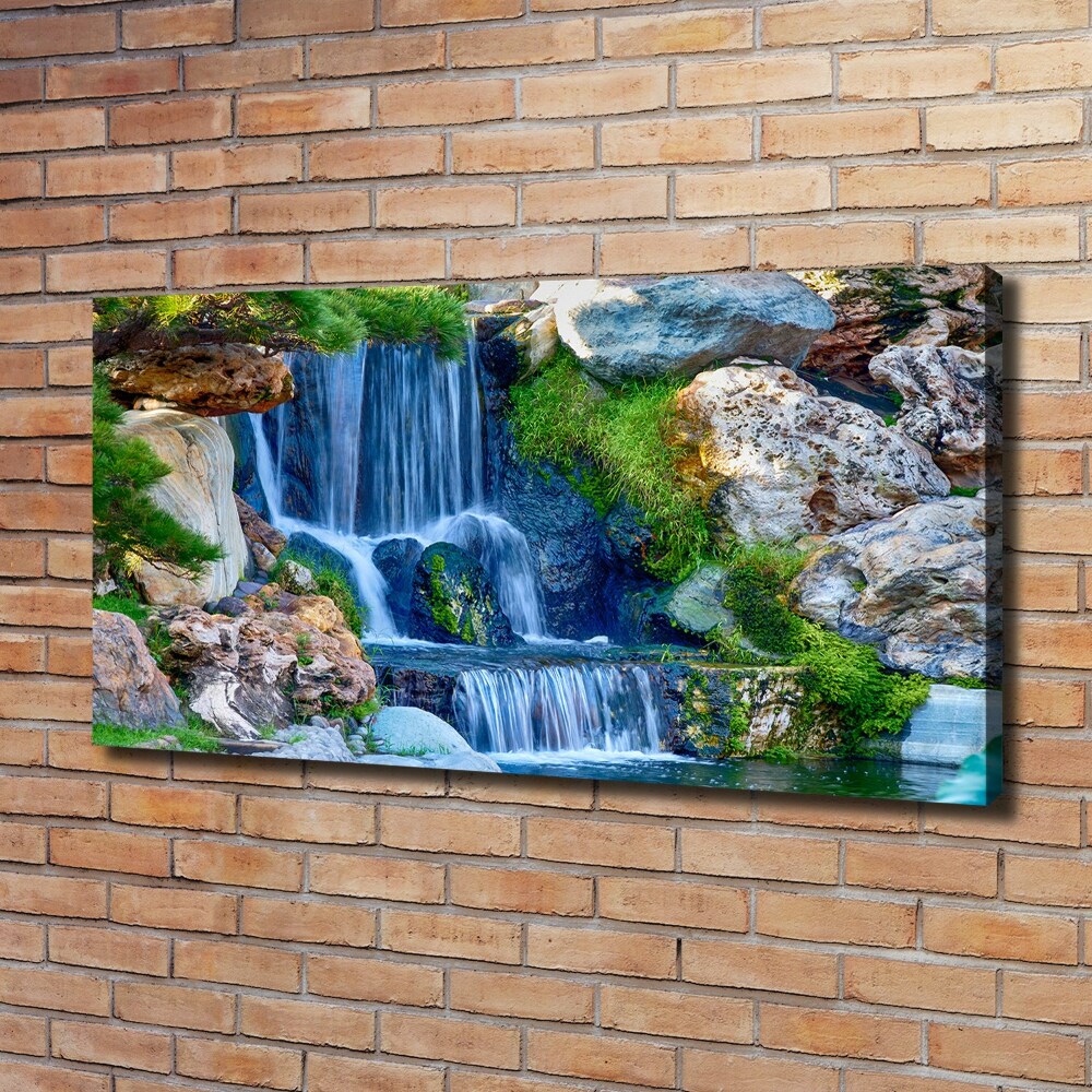 Canvas wall art Waterfall