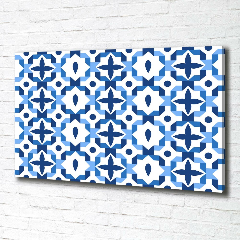 Canvas wall art Geometric background