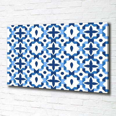 Canvas wall art Geometric background