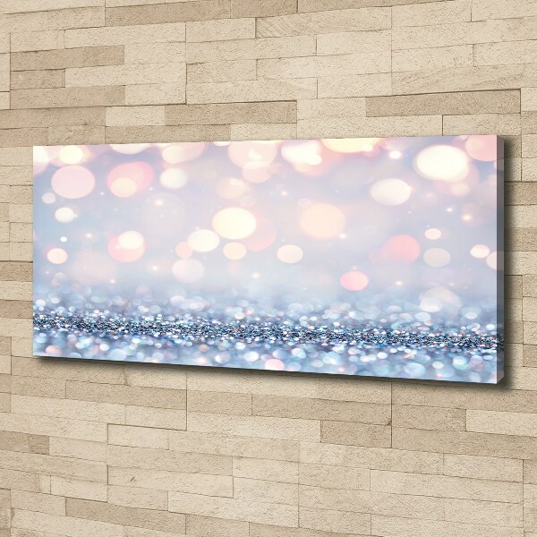 Canvas wall art Shiny background