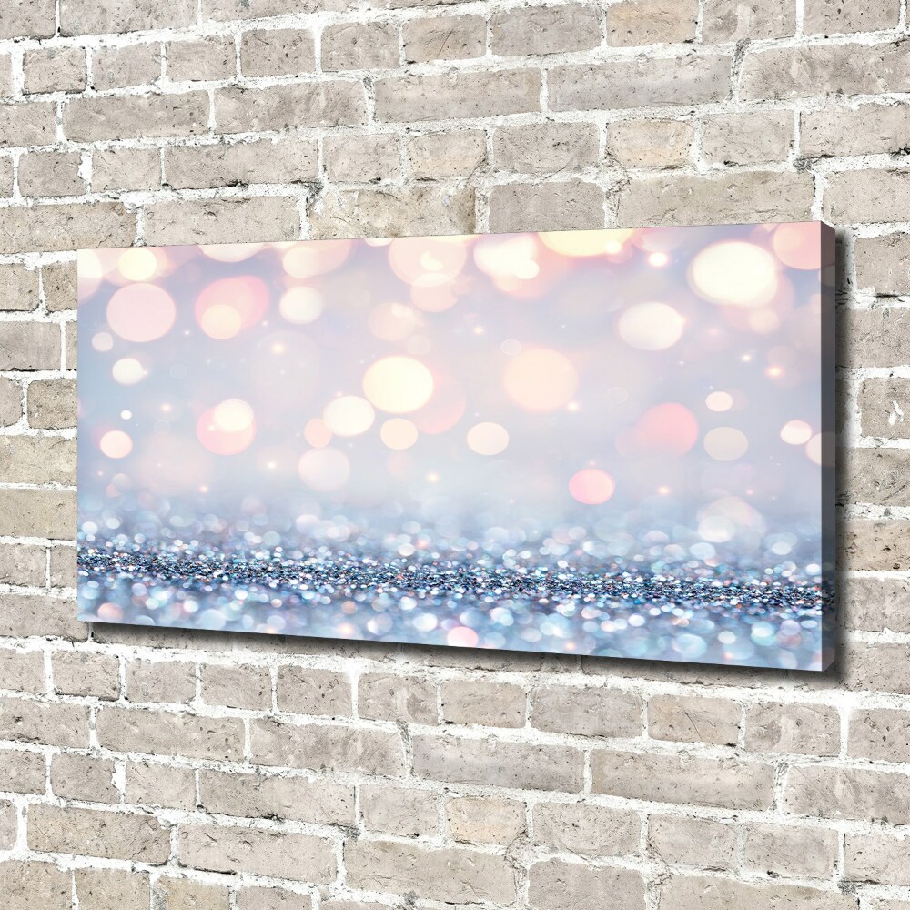 Canvas wall art Shiny background