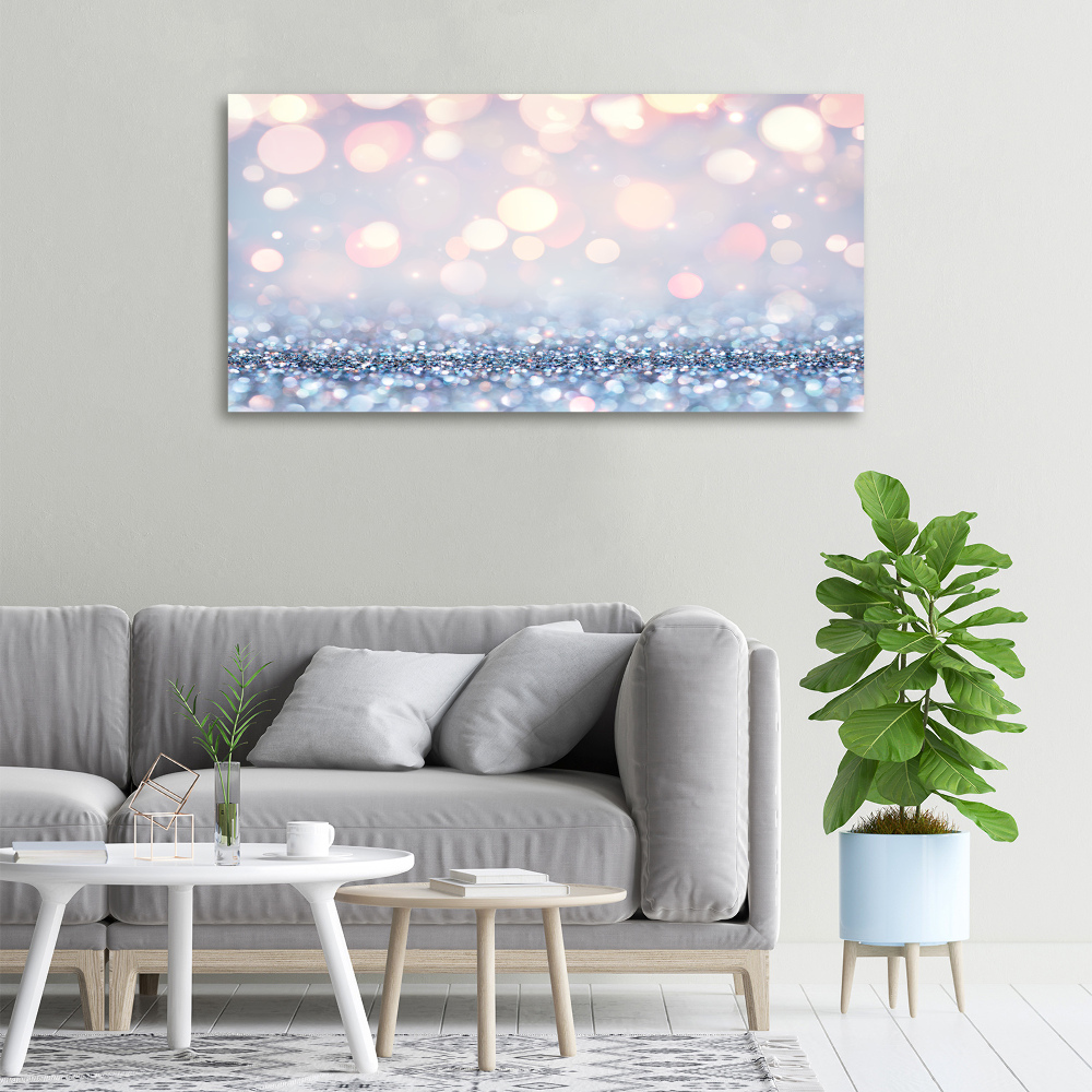 Canvas wall art Shiny background