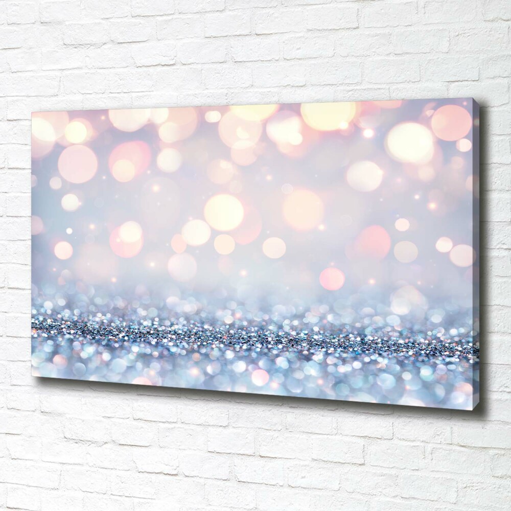 Canvas wall art Shiny background