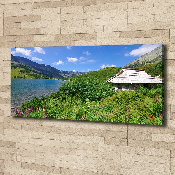 Canvas wall art House in the Tatra Mountains