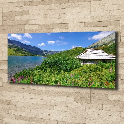 Canvas wall art House in the Tatra Mountains