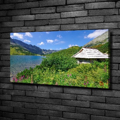 Canvas wall art House in the Tatra Mountains