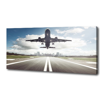 Canvas wall art Starting plane