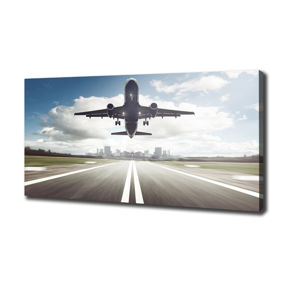 Canvas wall art Starting plane