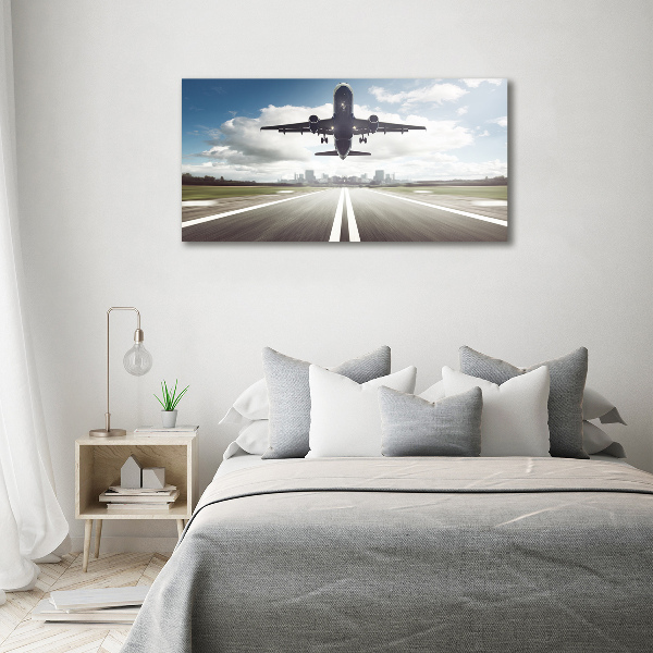 Canvas wall art Starting plane