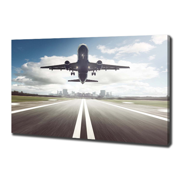 Canvas wall art Starting plane