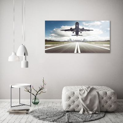 Canvas wall art Starting plane