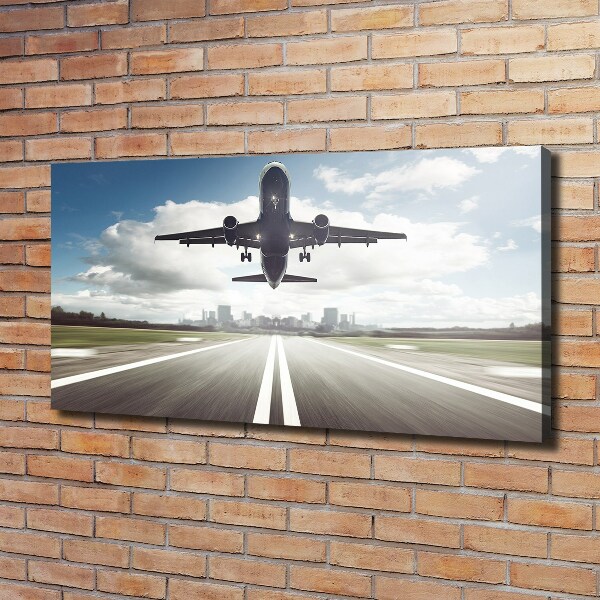 Canvas wall art Starting plane