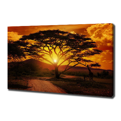 Canvas wall art West Africa