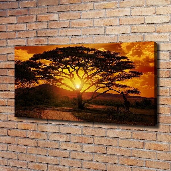 Canvas wall art West Africa