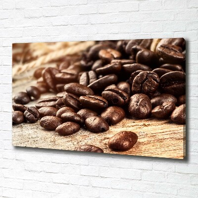 Canvas wall art Coffee beans