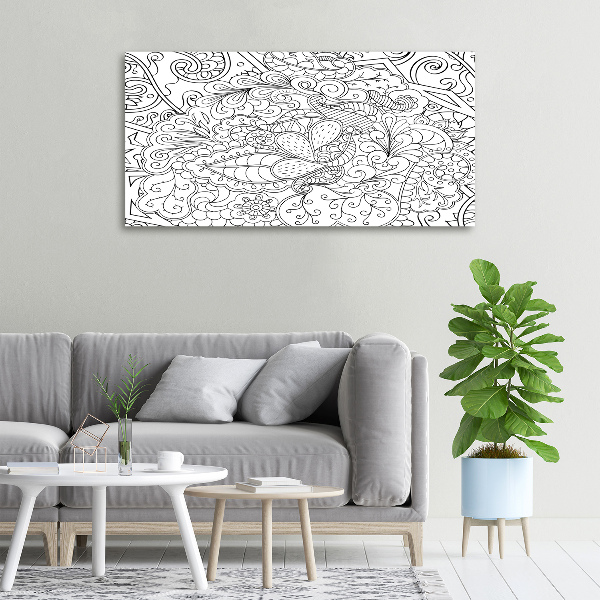 Canvas wall art Ornaments