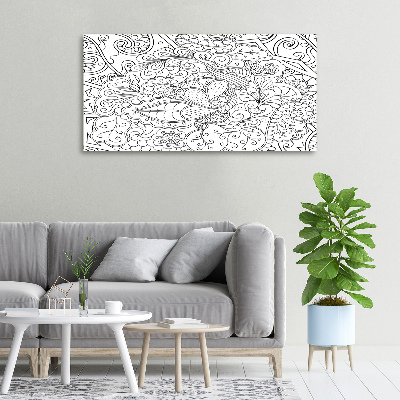 Canvas wall art Ornaments