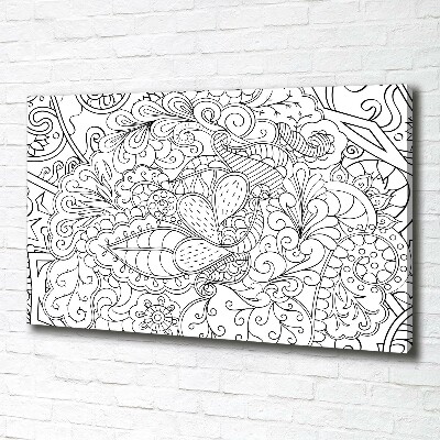 Canvas wall art Ornaments