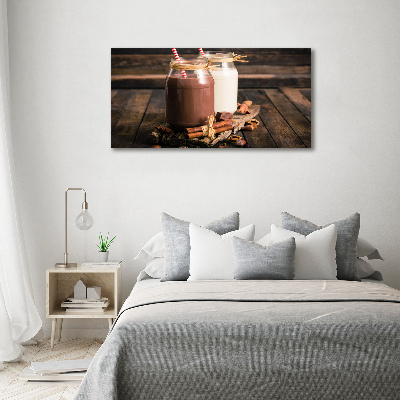 Canvas wall art Cocktails in jars