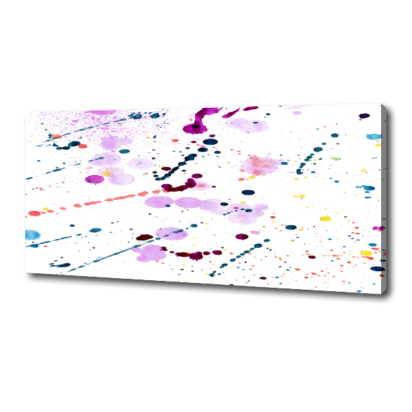 Canvas wall art Abstract spots