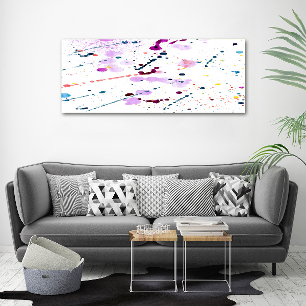 Canvas wall art Abstract spots