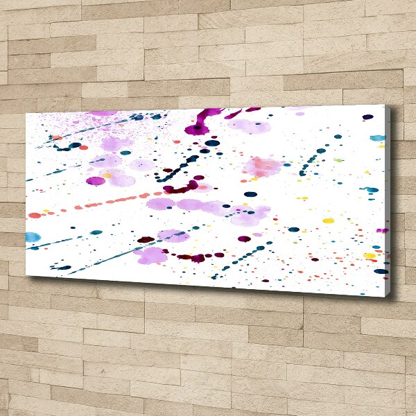 Canvas wall art Abstract spots