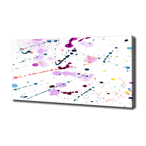 Canvas wall art Abstract spots