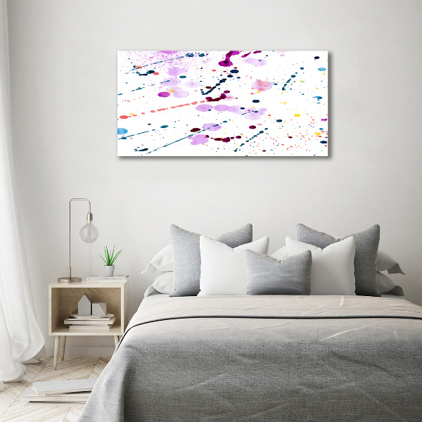 Canvas wall art Abstract spots