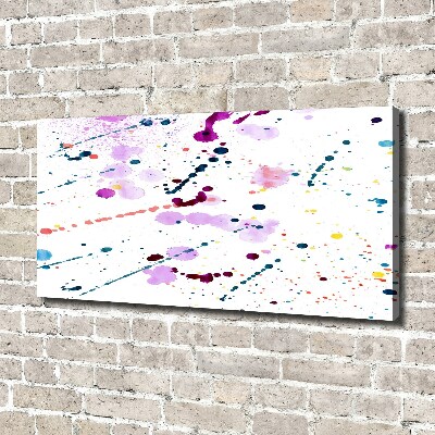 Canvas wall art Abstract spots