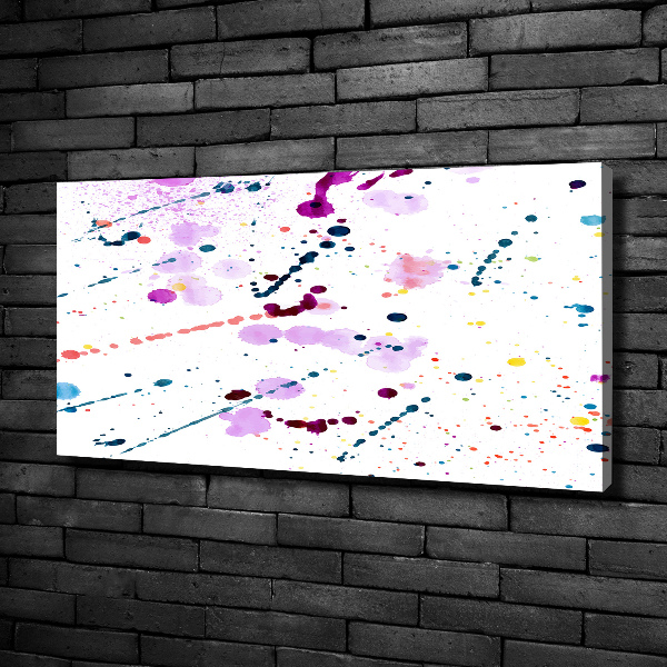 Canvas wall art Abstract spots