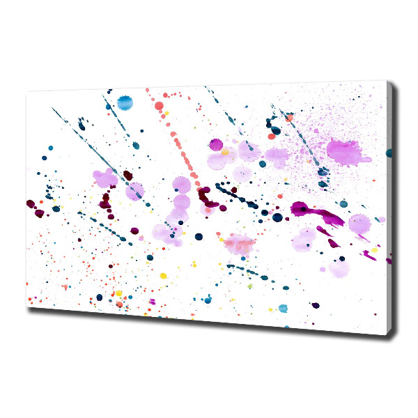 Canvas wall art Abstract spots