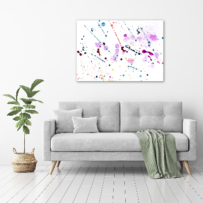 Canvas wall art Abstract spots