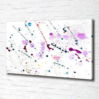 Canvas wall art Abstract spots