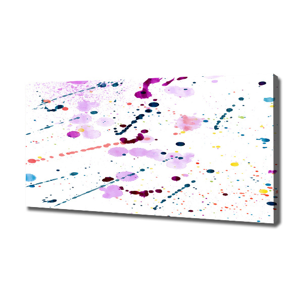 Canvas wall art Abstract spots