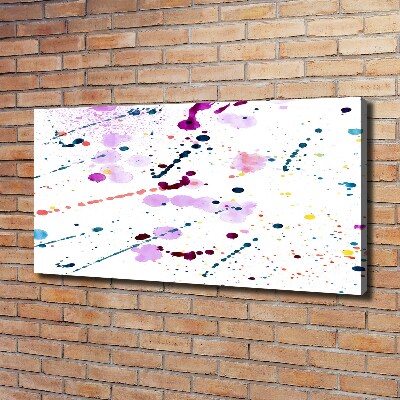 Canvas wall art Abstract spots