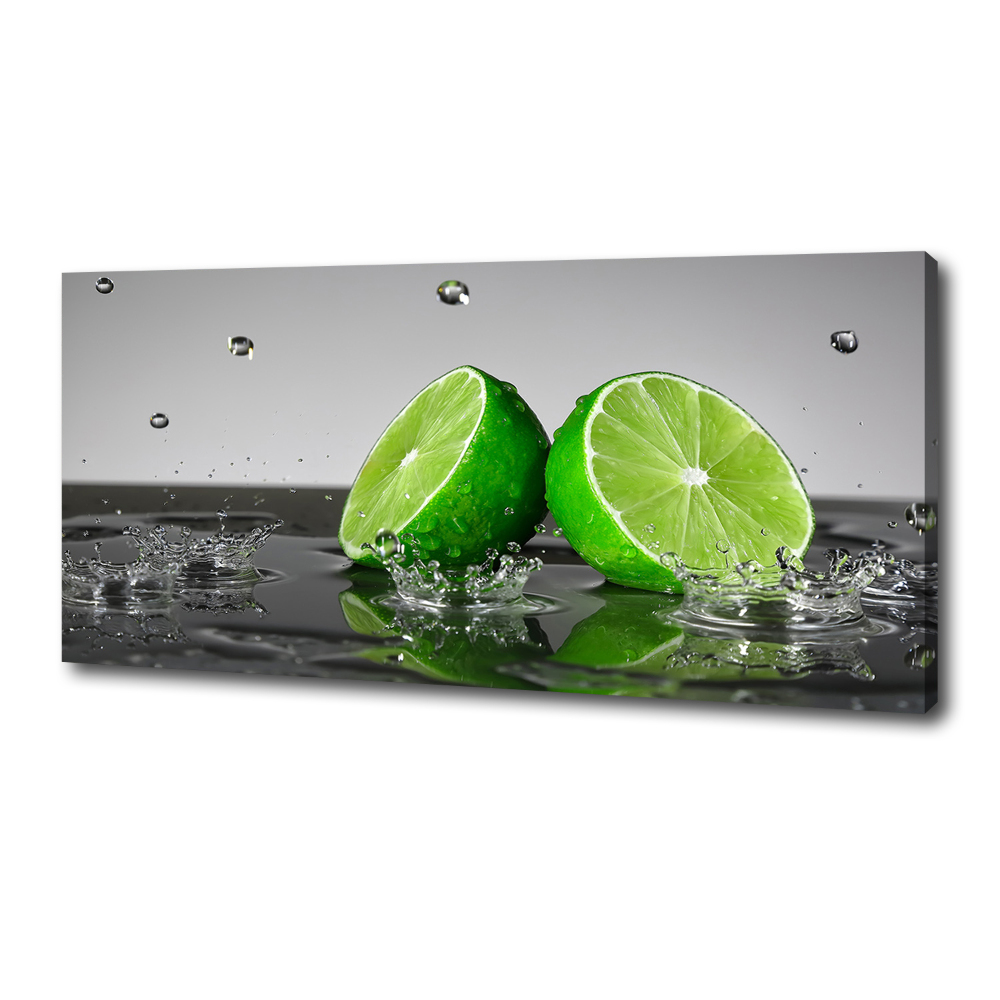 Canvas wall art Lime