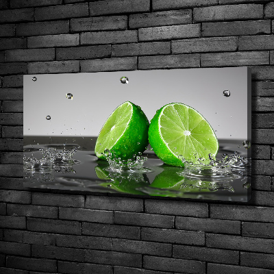 Canvas wall art Lime